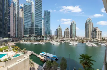 Water View image for: Apartment - 2 Bedrooms - 3 Bathrooms for rent in Marina Terrace - Dubai Marina - Dubai, Image 1
