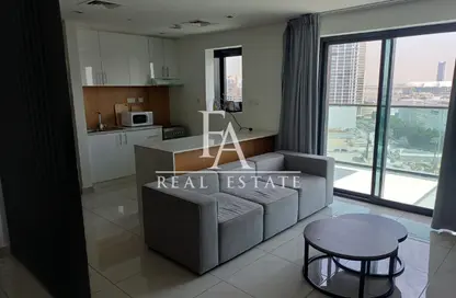 Apartment - Studio - 1 Bathroom for rent in The Square Tower - Jumeirah Village Circle - Dubai