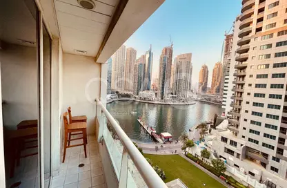 شقة - 2 غرف نوم - 2 حمامات للايجار في مارينا فيو  A برج - مارينا فيو - دبي مارينا - دبي