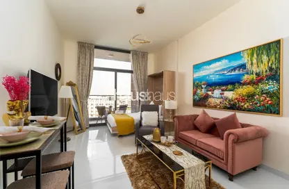 Living / Dining Room image for: Apartment - 1 Bathroom for rent in Elz by Danube - Arjan - Dubai, Image 1