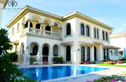 Villa - 6 Bedrooms - 6 Bathrooms for rent in Signature Villas Frond C - Signature Villas - Palm Jumeirah - Dubai