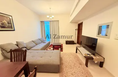 شقة - غرفة نوم - 2 حمامات للايجار في مساكن النخبة الرياضية - مدينة دبي الرياضية - دبي
