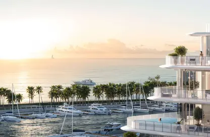 Apartment - 1 Bedroom - 2 Bathrooms for sale in Cotier House - Dubai Islands - Deira - Dubai