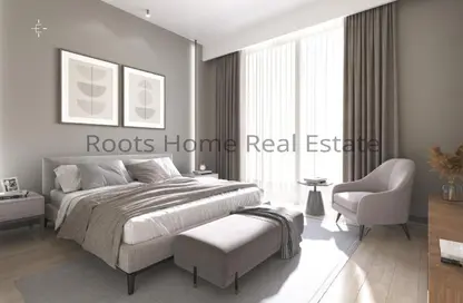 Room / Bedroom image for: Apartment - 3 Bedrooms - 4 Bathrooms for sale in Marquis Elegance - Arjan - Dubai, Image 1