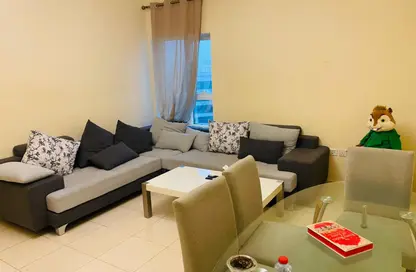 Apartment - 1 Bedroom - 2 Bathrooms for sale in Orient Tower 1 - Orient Towers - Al Bustan - Ajman Apartment - 1 Bedroom - 2 Bathrooms for sale in Orient Tower 1 - Orient Towers - Al Bustan - Ajman