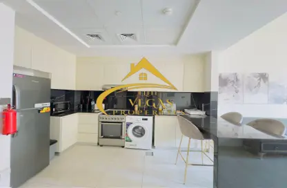 Apartment - 1 Bedroom - 2 Bathrooms for rent in Binghatti Rose - Jumeirah Village Circle - Dubai