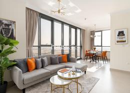 صورةغرفة المعيشة / غرفة الطعام لـ: شقة - 1 غرفة نوم - 2 حمامات للكراء في دبي كريك ريزيدنس برج 2 جنوب - ميناء خور دبي (ذا لاجونز) - دبي, صورة 1