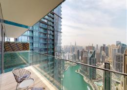 Balcony image for: Apartment - 1 bedroom - 2 bathrooms for rent in Jumeirah Living Marina Gate - Marina Gate - Dubai Marina - Dubai, Image 1