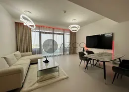 صورة لـ غرفة المعيشة شقة - 2 غرف نوم - 3 حمامات للبيع في مبنى ذا كوف 2 - ذي كوف - ميناء خور دبي (ذا لاجونز) - دبي ، صورة رقم 1
