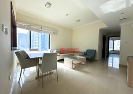 Living / Dining Room image for: Apartment - 1 bedroom - 1 bathroom for rent in Time Place Tower - Dubai Marina - Dubai, Image 1