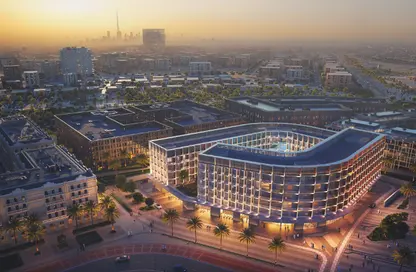 شقة - غرفة نوم - 2 حمامات للبيع في بن غاطي هيلكريست - ارجان - دبي