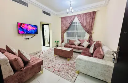Apartment - 1 Bedroom - 2 Bathrooms for rent in Al Nafoora 1 building - Al Rawda 2 - Al Rawda - Ajman