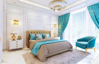 Room / Bedroom image for: Apartment - 1 Bathroom for sale in Vincitore Aqua Dimore - Dubai Science Park - Dubai, Image 1