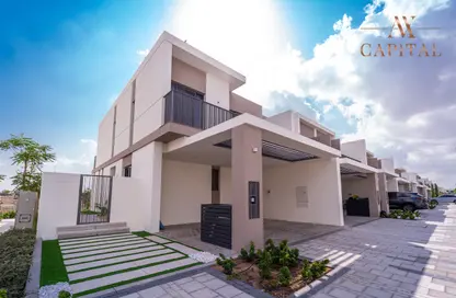 Outdoor House image for: Townhouse - 4 Bedrooms - 4 Bathrooms for rent in Elan - Tilal Al Ghaf - Dubai, Image 1
