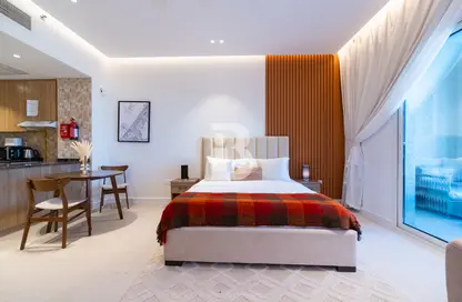 Room / Bedroom image for: Apartment - 1 Bathroom for sale in Burj View Residence - Arjan - Dubai, Image 1