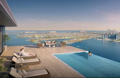 Apartment - 3 Bedrooms - 3 Bathrooms for sale in Seapoint - EMAAR Beachfront - Dubai Harbour - Dubai
