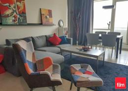 Living / Dining Room image for: Apartment - 1 bedroom - 1 bathroom for sale in Al Majara 2 - Al Majara - Dubai Marina - Dubai, Image 1