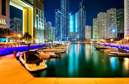 شقة - غرفة نوم - 2 حمامات للبيع في برج الأميرة - دبي مارينا - دبي