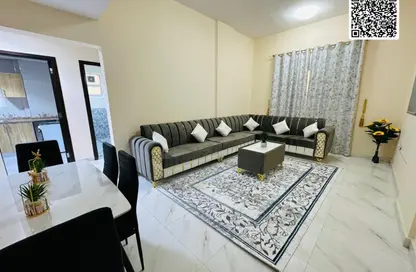 Apartment - 2 Bedrooms - 2 Bathrooms for rent in Corniche Tower - Ajman Corniche Road - Ajman