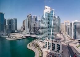 Water View image for: Apartment - 1 bedroom - 2 bathrooms for rent in Time Place Tower - Dubai Marina - Dubai, Image 1