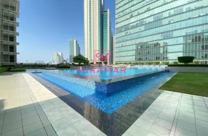 Apartment - 3 Bedrooms - 4 Bathrooms for rent in RAK Tower - Marina Square - Al Reem Island - Abu Dhabi