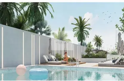 صورة لـ حوض سباحة شقة - غرفة نوم - 1 حمام للبيع في جولف فيزتا هايتس - مدينة دبي الرياضية - دبي ، صورة رقم 1