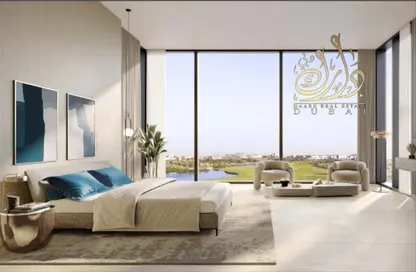 Room / Bedroom image for: Apartment - 1 Bedroom - 2 Bathrooms for sale in Vista by Prestige One - Dubai Sports City - Dubai, Image 1