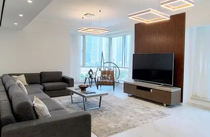 Apartment - 4 Bedrooms - 5 Bathrooms for rent in Al Mesk Tower - Emaar 6 Towers - Dubai Marina - Dubai