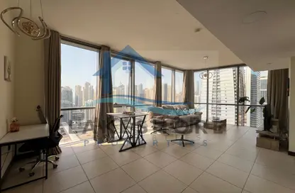 شقة - غرفة نوم - 2 حمامات للايجار في برج إنديجو - (JLT) مجمع D - أبراج بحيرة الجميرا - دبي