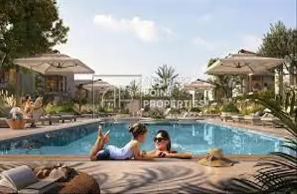 Pool image for: Townhouse - 4 Bedrooms - 5 Bathrooms for sale in The Sustainable City - Yas Island - Yas Island - Abu Dhabi, Image 1