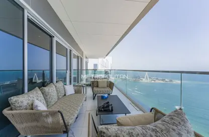 Apartment - 4 Bedrooms - 5 Bathrooms for rent in 1 JBR - Jumeirah Beach Residence - Dubai