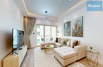 Living Room image for: Apartment - 1 Bedroom - 1 Bathroom for rent in Al Samar 1 - Al Samar - Greens - Dubai, Image 1