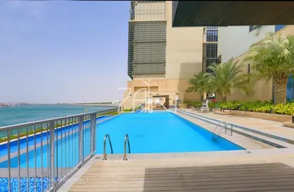 صورة لـ حوض سباحة شقة - 3 غرف نوم - 4 حمامات للبيع في A - الزينة - شاطئ الراحة - أبوظبي ، صورة رقم 1