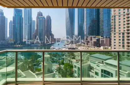 Apartment - 2 Bedrooms - 3 Bathrooms for sale in Al Mesk Tower - Emaar 6 Towers - Dubai Marina - Dubai