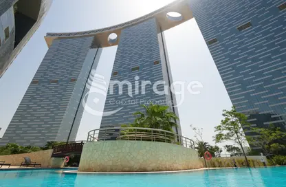 Apartment - 2 Bedrooms - 3 Bathrooms for sale in The Gate Tower 2 - Shams Abu Dhabi - Al Reem Island - Abu Dhabi