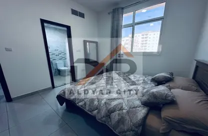 Apartment - 1 Bedroom - 2 Bathrooms for rent in Ajman Corniche Residences - Ajman Corniche Road - Ajman