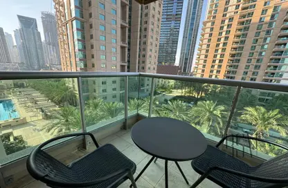 Apartment - 2 Bedrooms - 2 Bathrooms for rent in Al Murjan Building - Dubai Marina - Dubai