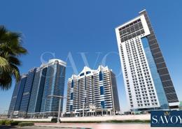 Office Space - 2 bathrooms for rent in Silver Wave Tower - Al Mina - Abu Dhabi