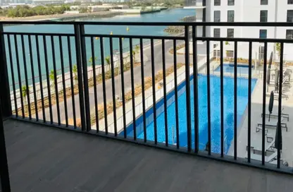 Apartment - Studio - 1 Bathroom for rent in Waters Edge - Yas Island - Abu Dhabi