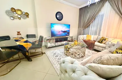 Apartment - 2 Bedrooms - 3 Bathrooms for rent in Al Taawoon Tower 1 - Al Taawoon Towers - Al Khan - Sharjah