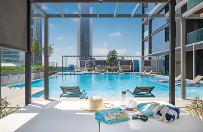Pool image for: Apartment - 1 Bathroom for sale in Kensington Waters - Mohammed Bin Rashid City - Dubai, Image 1