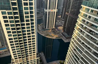 شقة - 2 غرف نوم - 2 حمامات للايجار في بوابة دبي الجديدة 2 - (JLT) مجمع A - أبراج بحيرة الجميرا - دبي