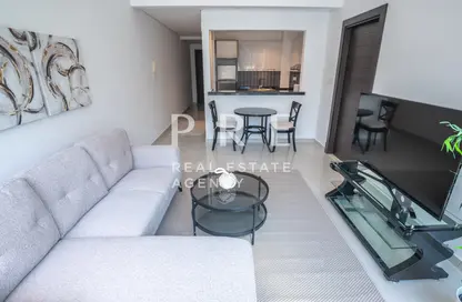 Apartment - 1 Bedroom - 2 Bathrooms for rent in Silverene Tower B - Silverene - Dubai Marina - Dubai