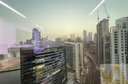 Office Space - Studio - 4 Bathrooms for rent in The Prime Tower - Business Bay - Dubai