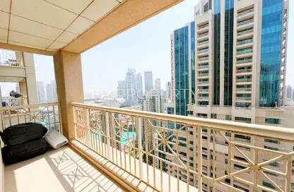 شقة - غرفة نوم - 2 حمامات للايجار في 29-1 برج بوليفارد - برج بوليفارد 29 - دبي وسط المدينة - دبي