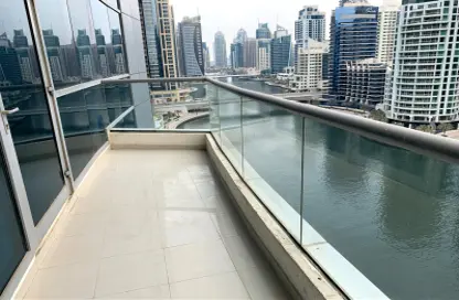 Apartment - 2 Bedrooms - 2 Bathrooms for rent in Silverene Tower A - Silverene - Dubai Marina - Dubai