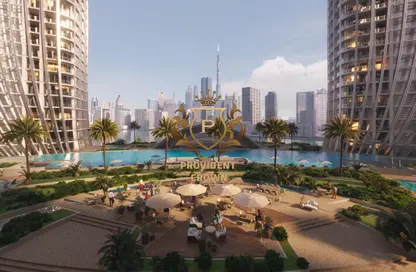 شقة - غرفة نوم - 2 حمامات للبيع في برج بن غاطي سكاي رايز أ - بن غاطي سكاي رايز - الخليج التجاري - دبي