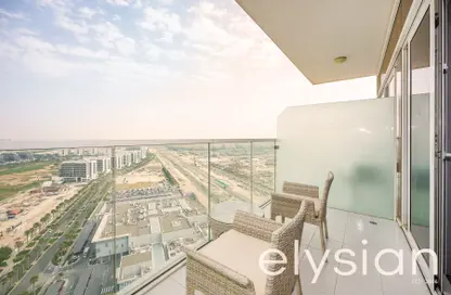 Balcony image for: Apartment - 1 Bathroom for sale in Artesia A - Artesia - DAMAC Hills - Dubai, Image 1