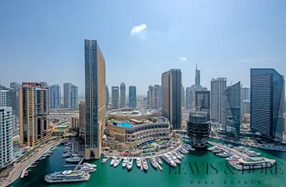 Apartment - 1 Bedroom - 2 Bathrooms for sale in Bay Central West - Bay Central - Dubai Marina - Dubai