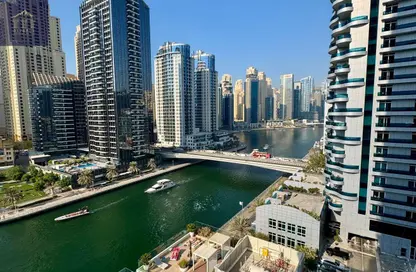 شقة - غرفة نوم - 2 حمامات للايجار في ستيلا ماريس - دبي مارينا - دبي
